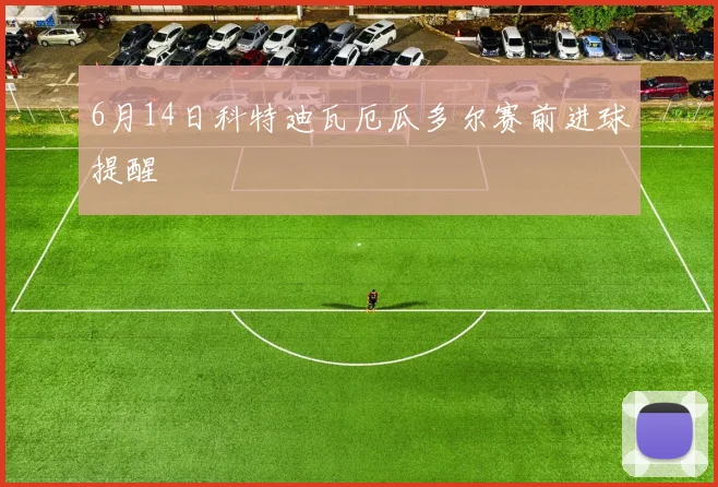 6月14日科特迪瓦厄瓜多尔赛前进球提醒