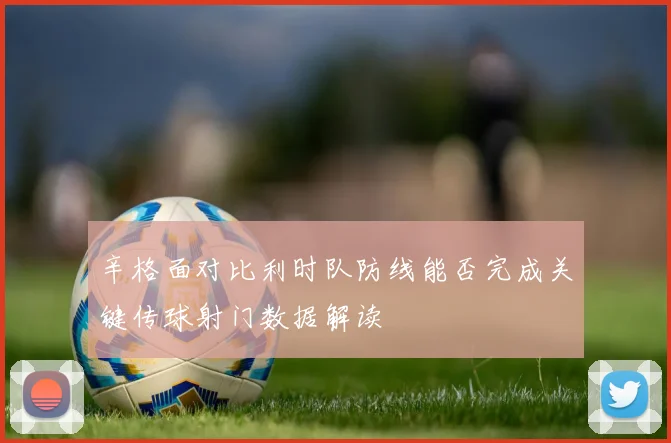 辛格面对比利时队防线能否完成关键传球射门数据解读
